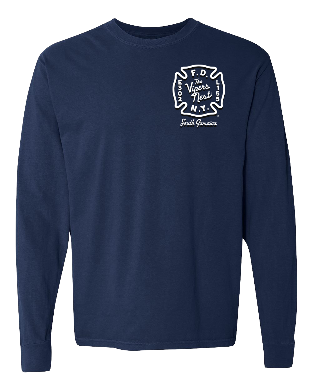 FDNY® E302 L155 Vipers Nest House Long Sleeve