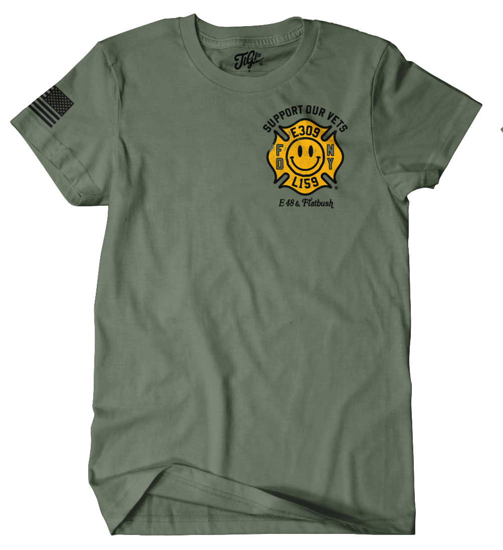 FDNY® E309 L159 Vet Tee