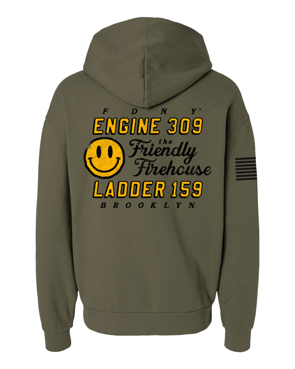FDNY® E309 L159 Vet Hoodie