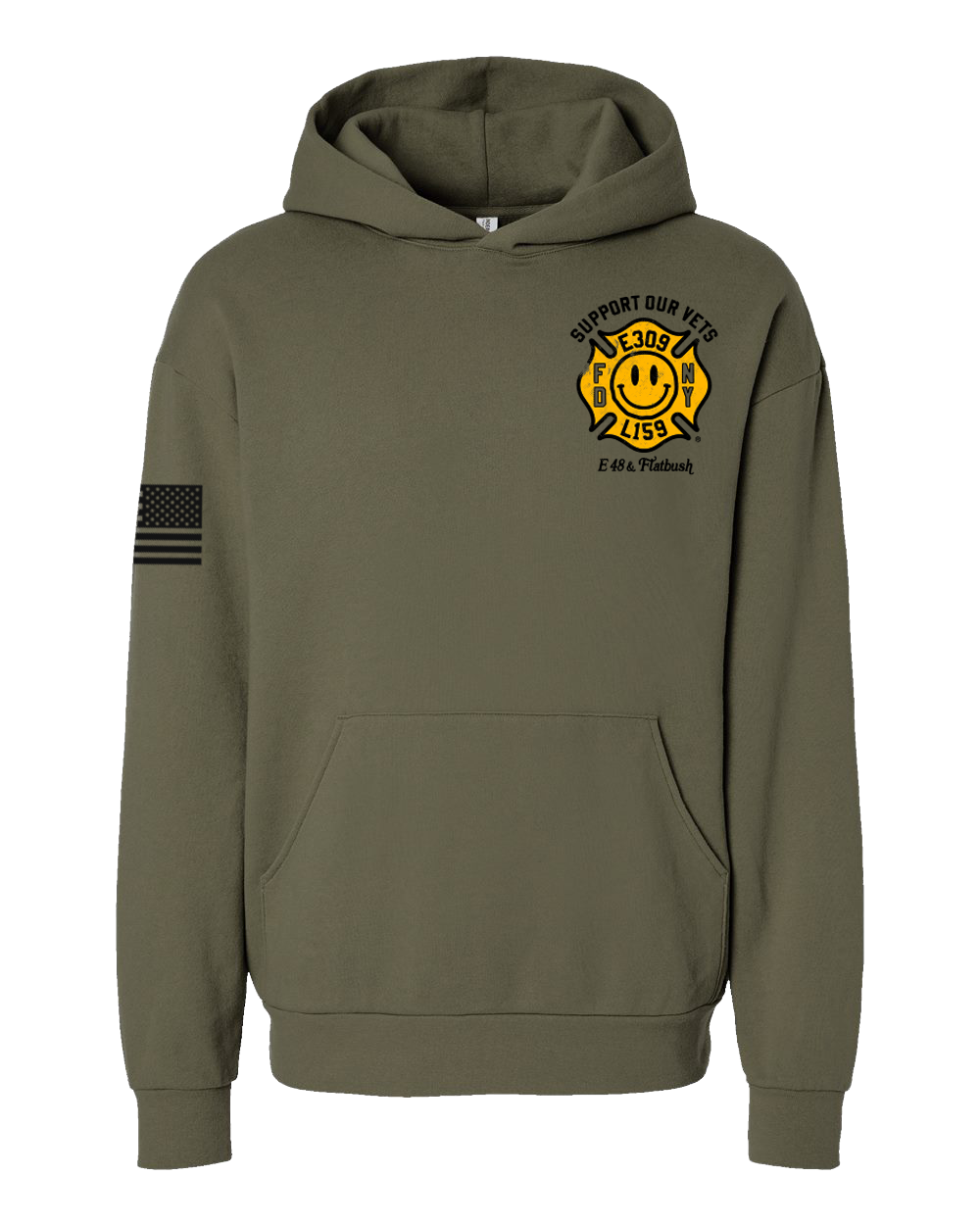 FDNY® E309 L159 Vet Hoodie