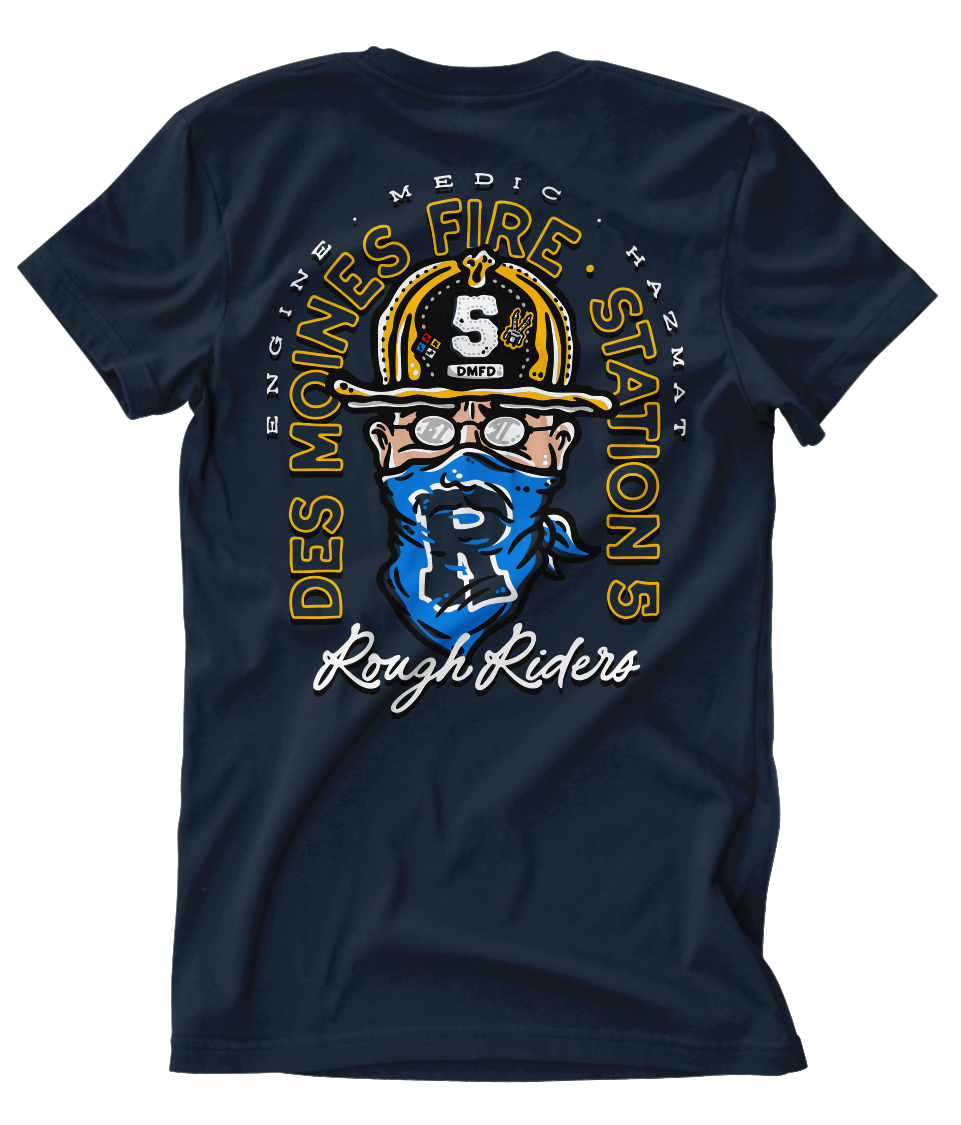 Des Moines Station 5 '24 Club Tee