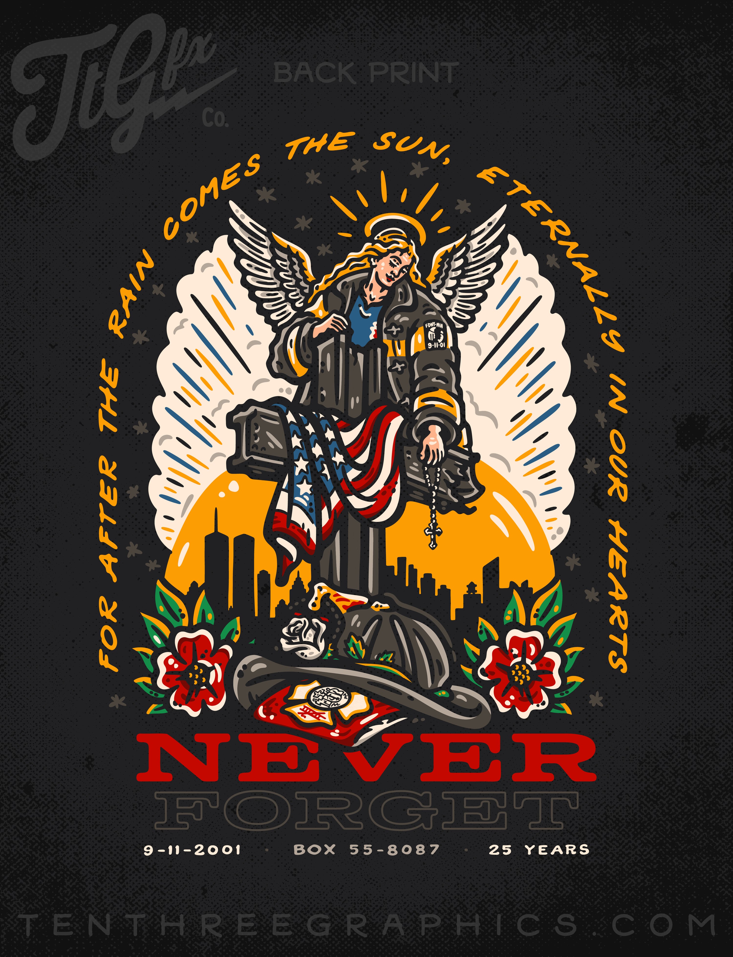 9.11 25th Anniversary Memorial Tee
