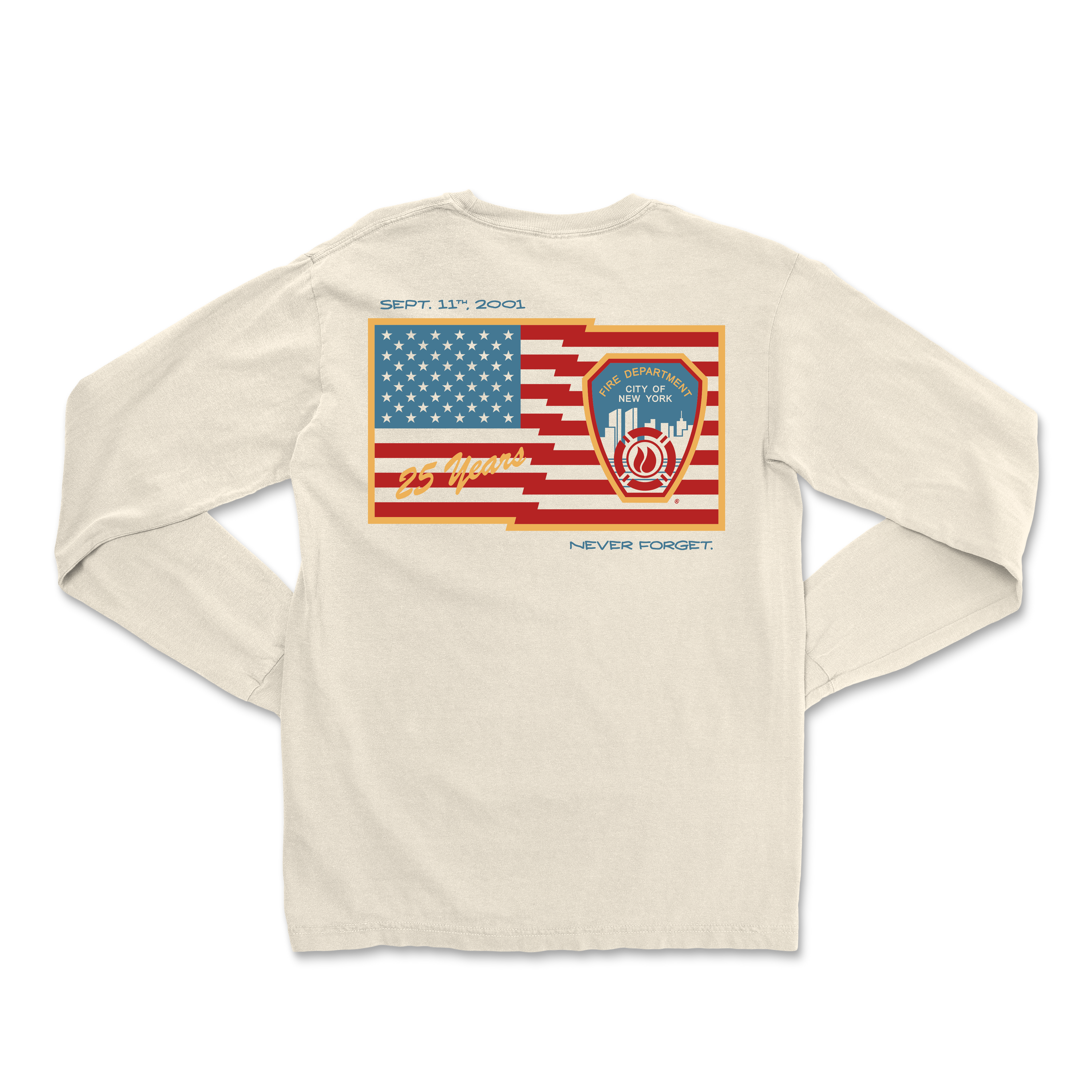 FDNY 9.11 25th Anniversary Long Sleeve
