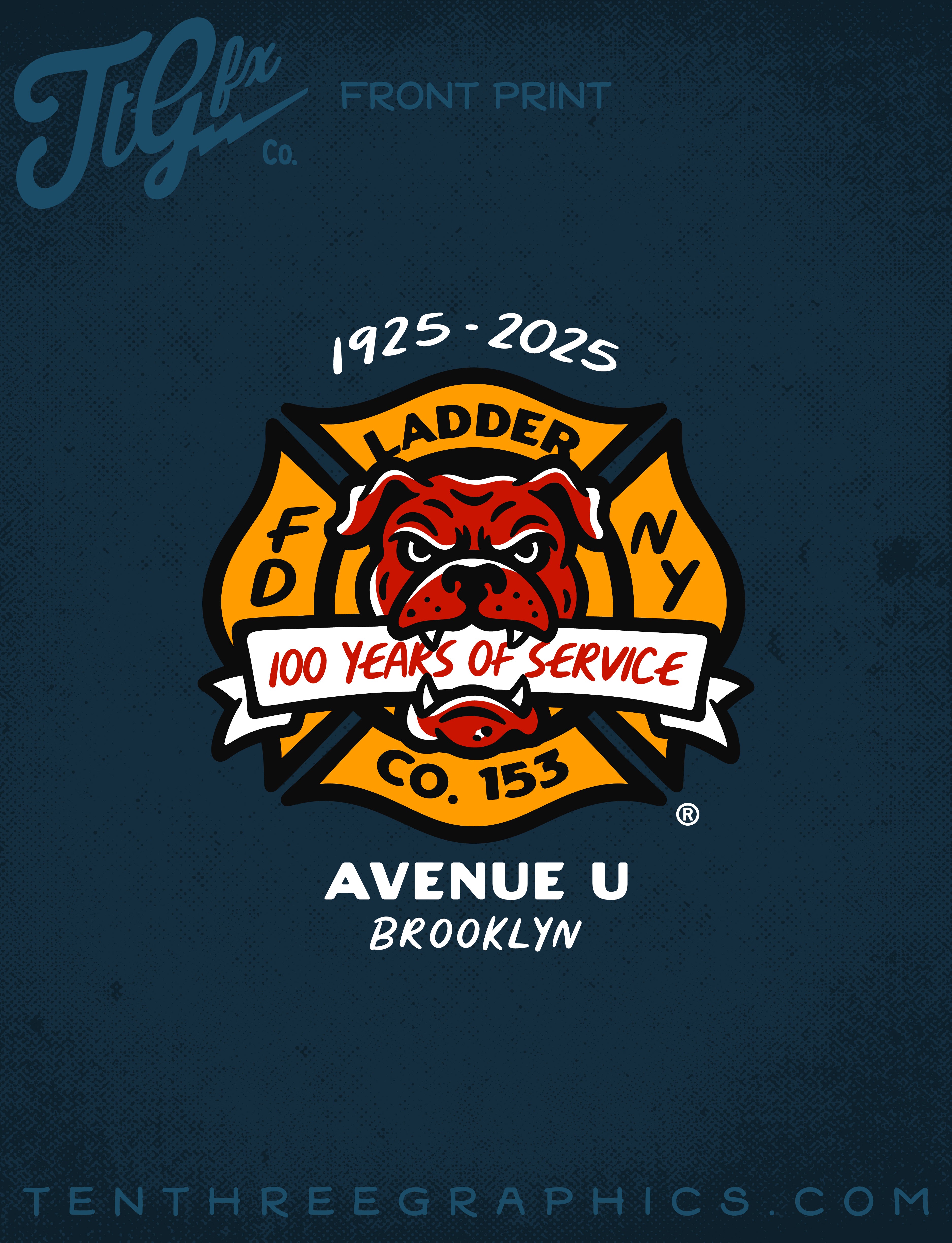 FDNY® TL153 100th Anniv. Tee
