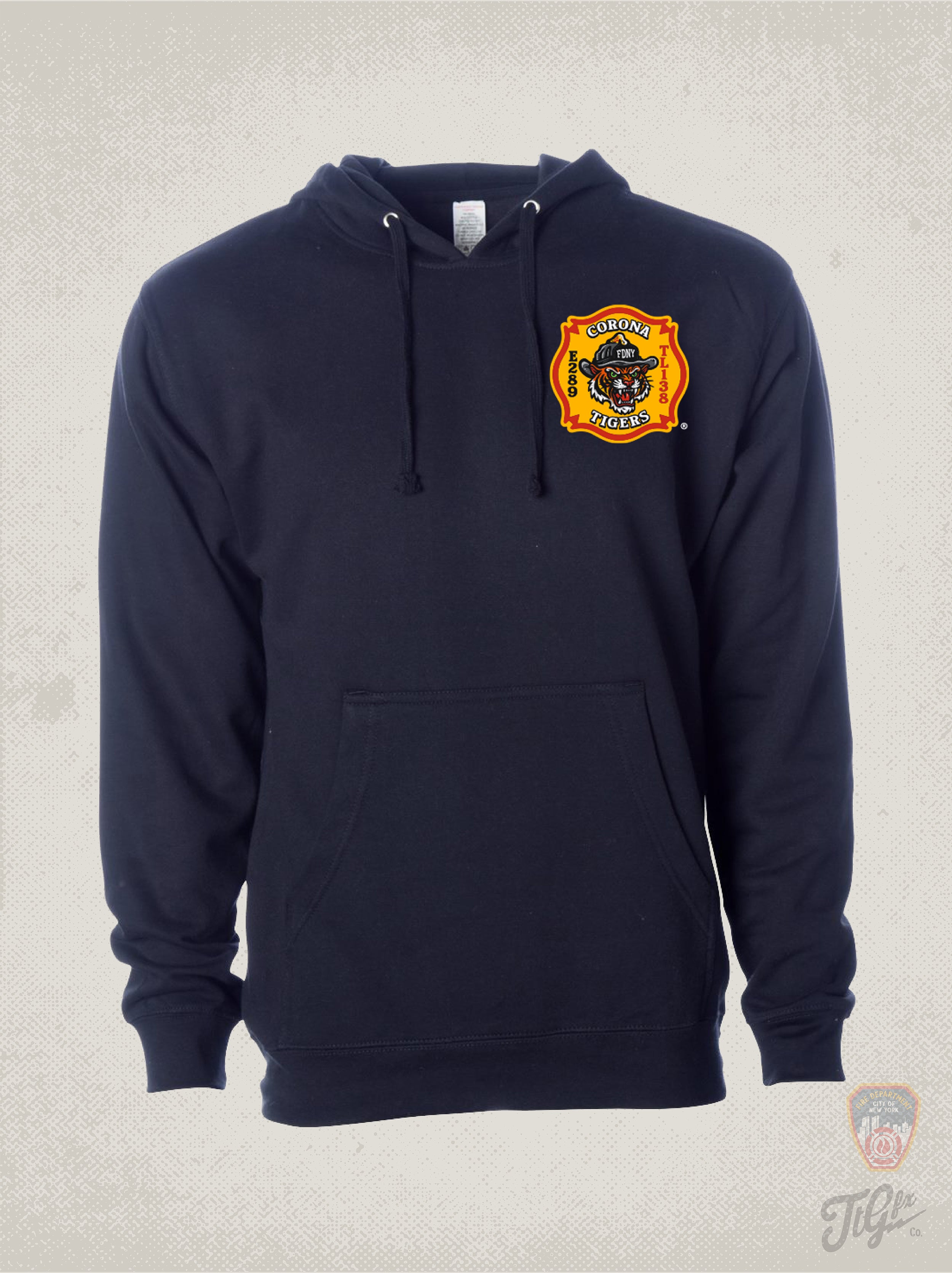 FDNY® E289 TL138 "Corona Tigers" Hoodie