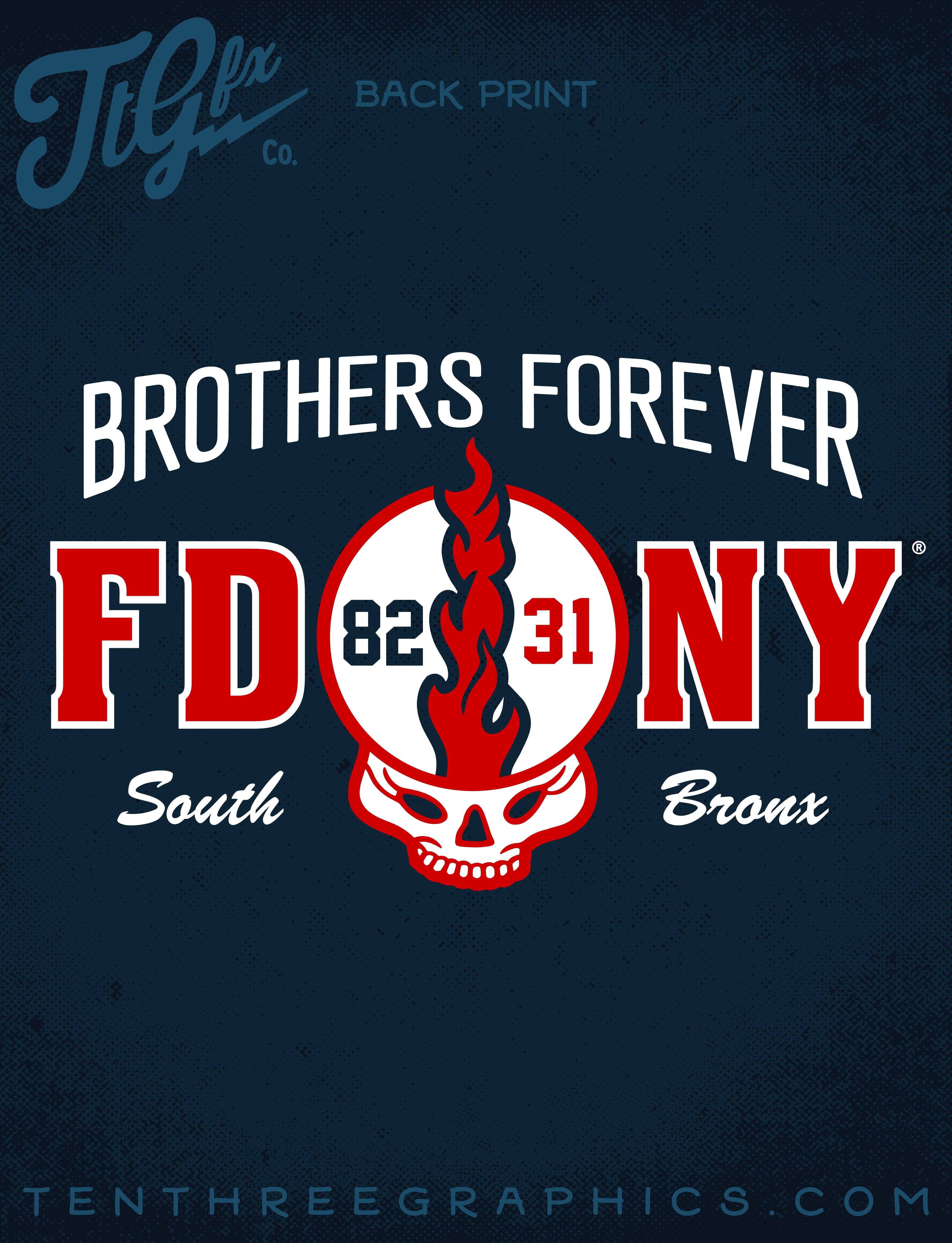FDNY® E82 L31 "Brothers Forever" Tee