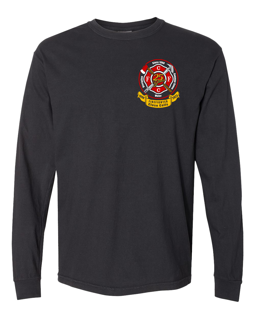 Firefighter Close Calls 25th Anniversary Long Sleeve