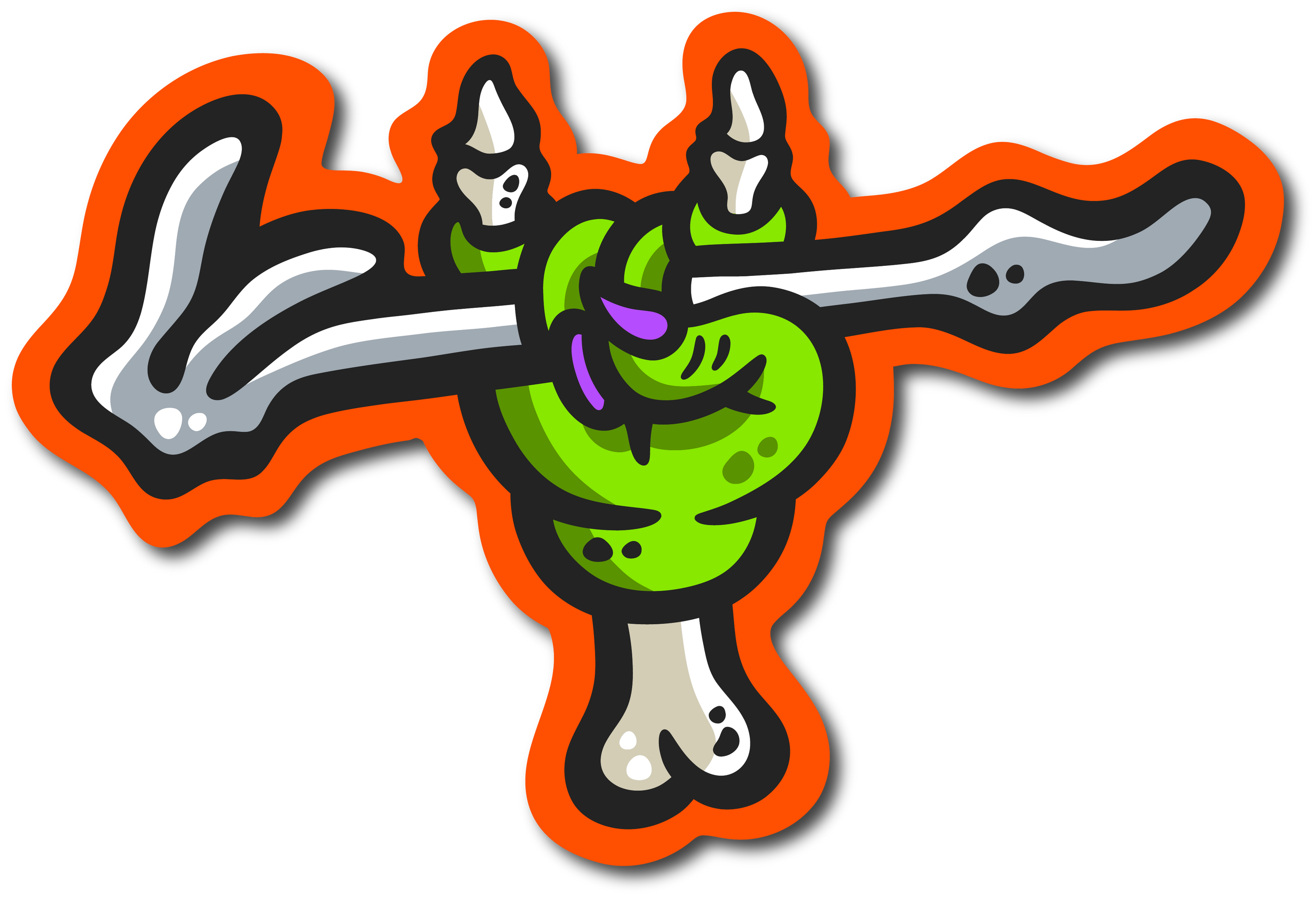 Frankenhand Decal (Oct. '24)