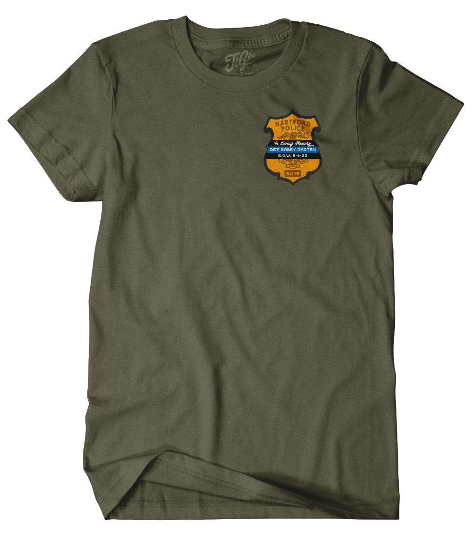 HPD Detective Bobby Garten Memorial Mil-Spec Tee