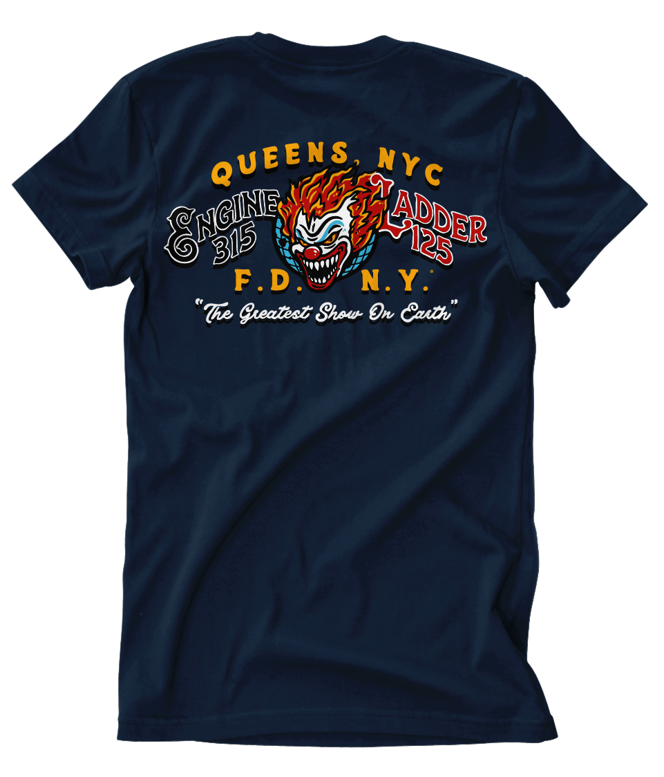 FDNY® E315 L125 " Greatest Show On Earth Tee "