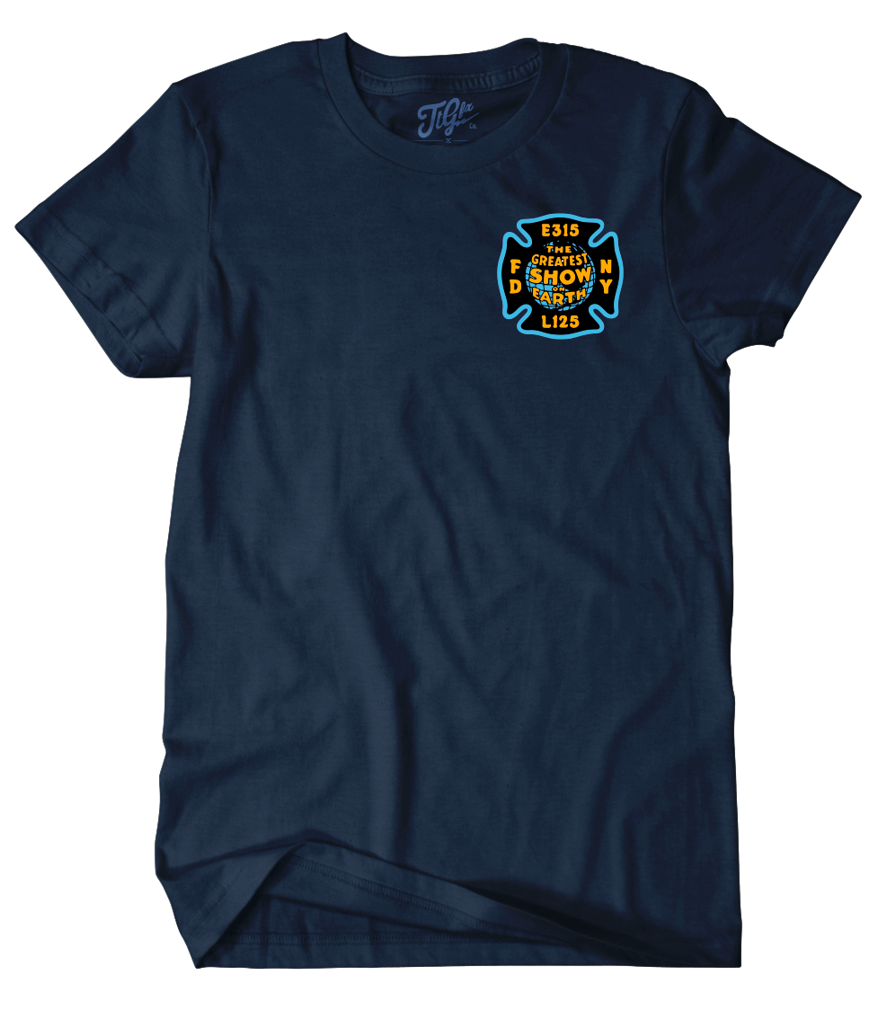 FDNY® E315 L125 " Greatest Show On Earth Tee "