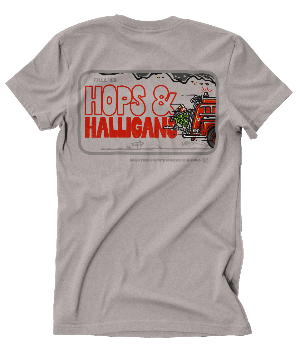 Hops &amp; Halligans x Concentric Tee