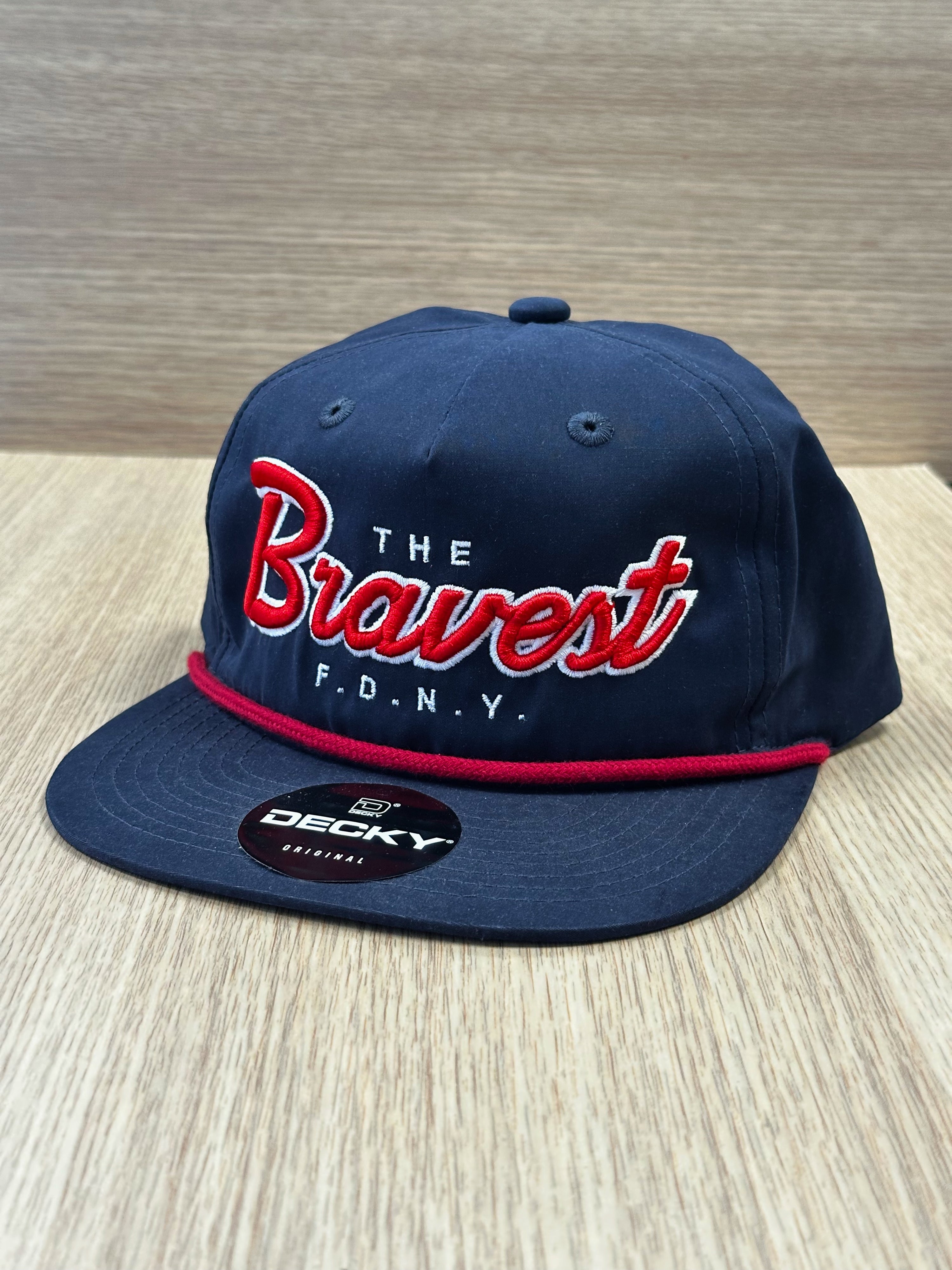 FDNY® "Bravest" Outdoor Rope Cap