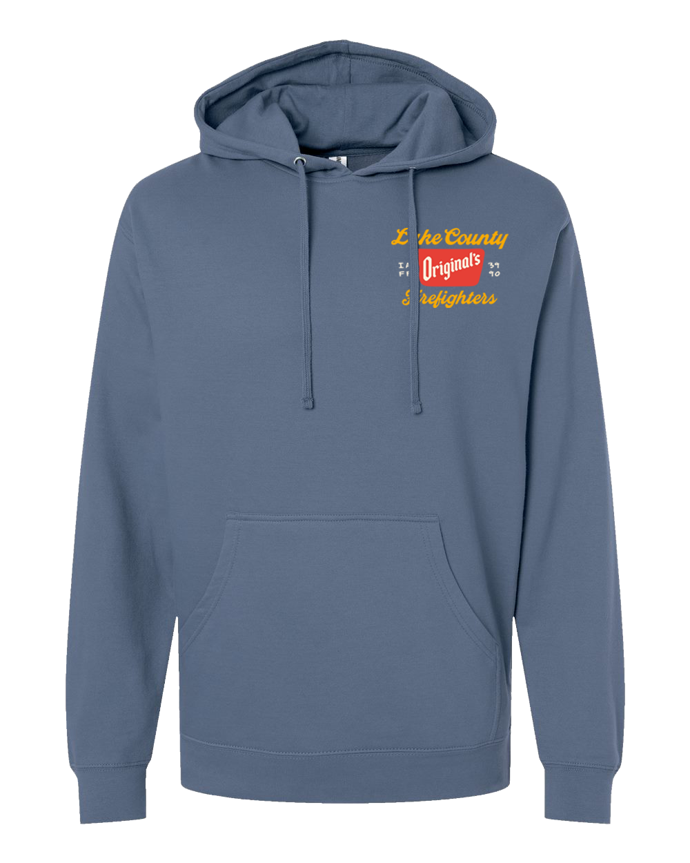LCFF L3990 County Cowboys Blue Hoodie