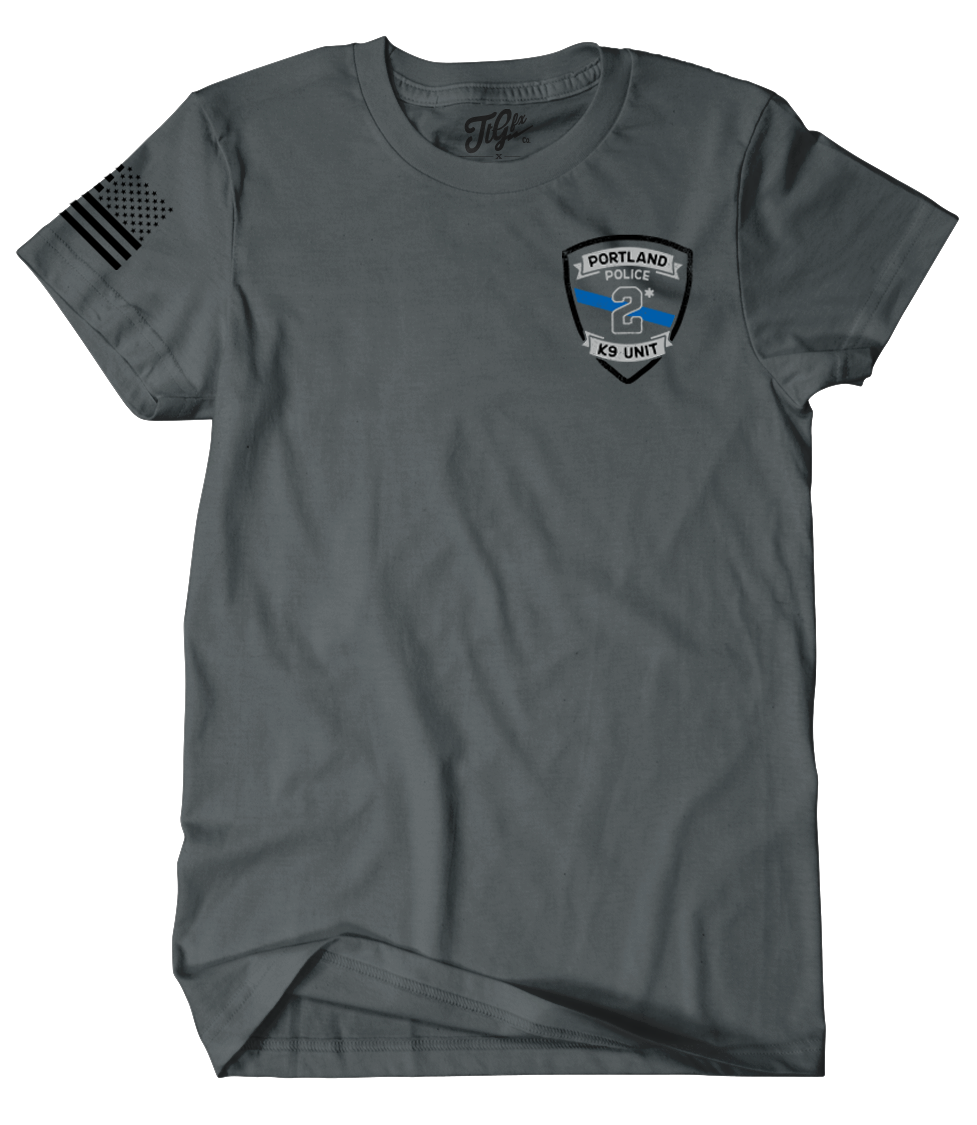 Portland PD K9 Unit Magnus Support Tee