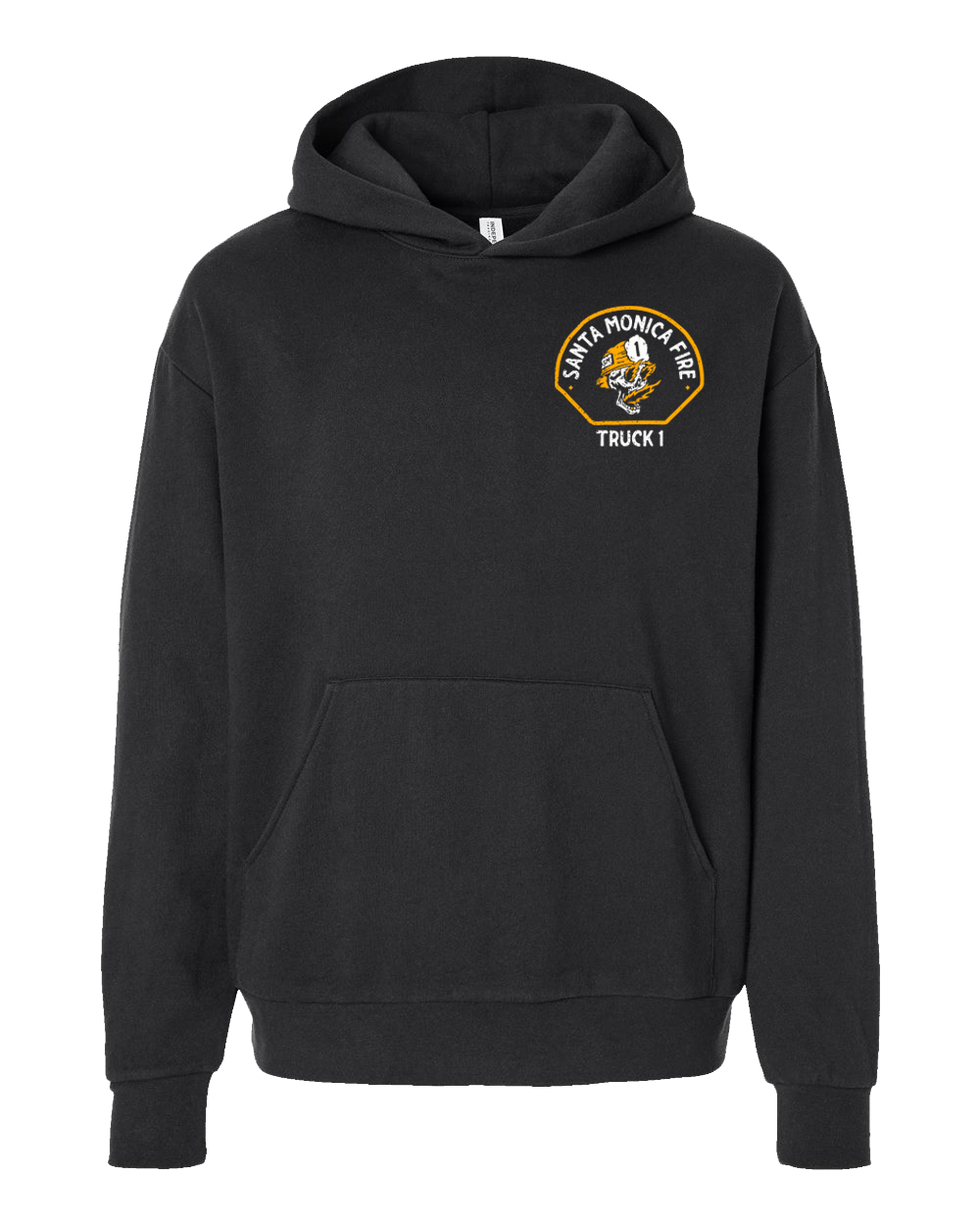 Santa Monica Fire Tiller 1 Hoodie