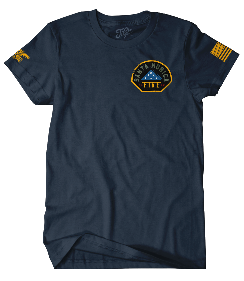Santa Monica Fire '24 Vets Tee