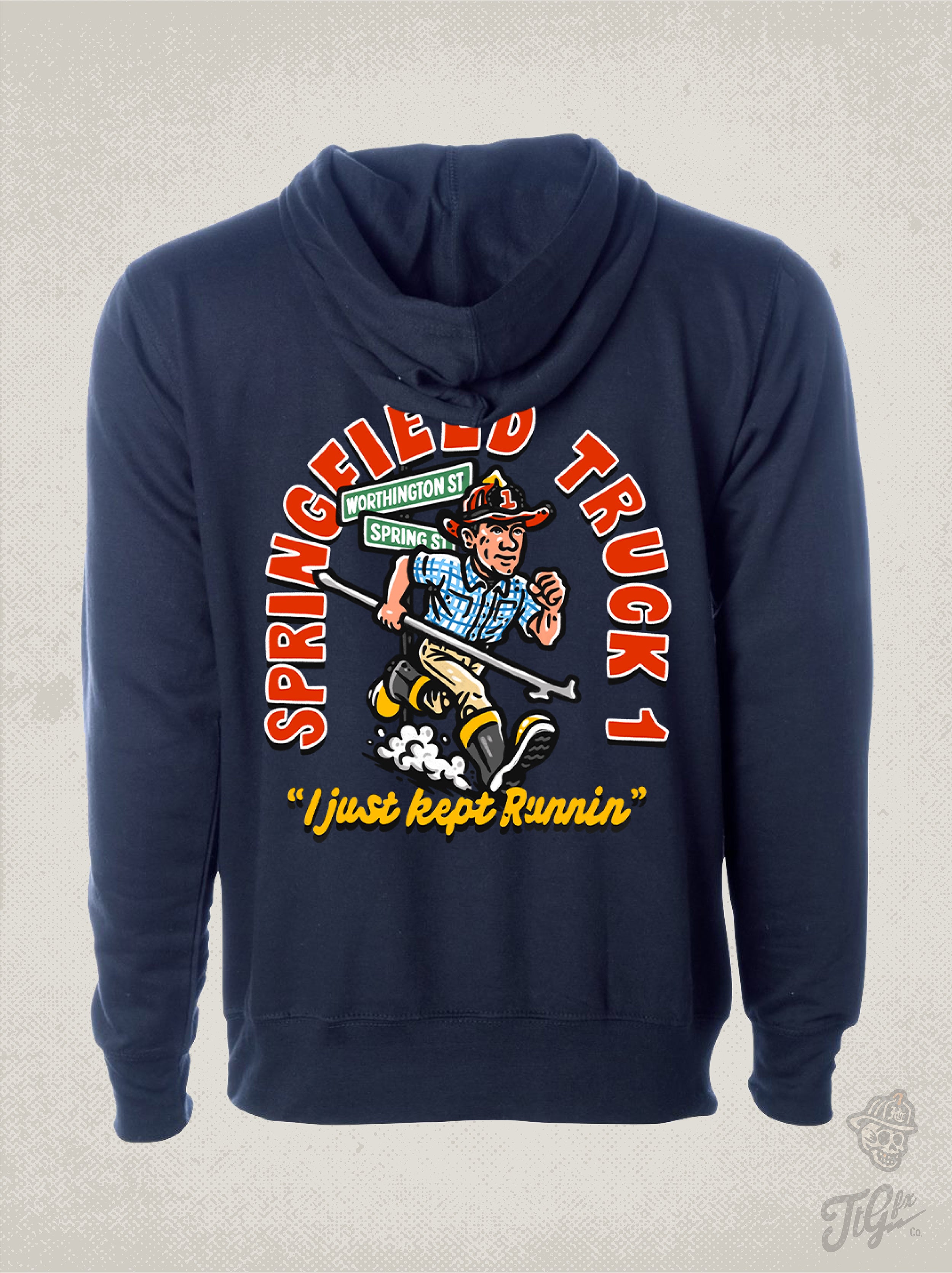 Springfield Fire Truck 1 Hoodie