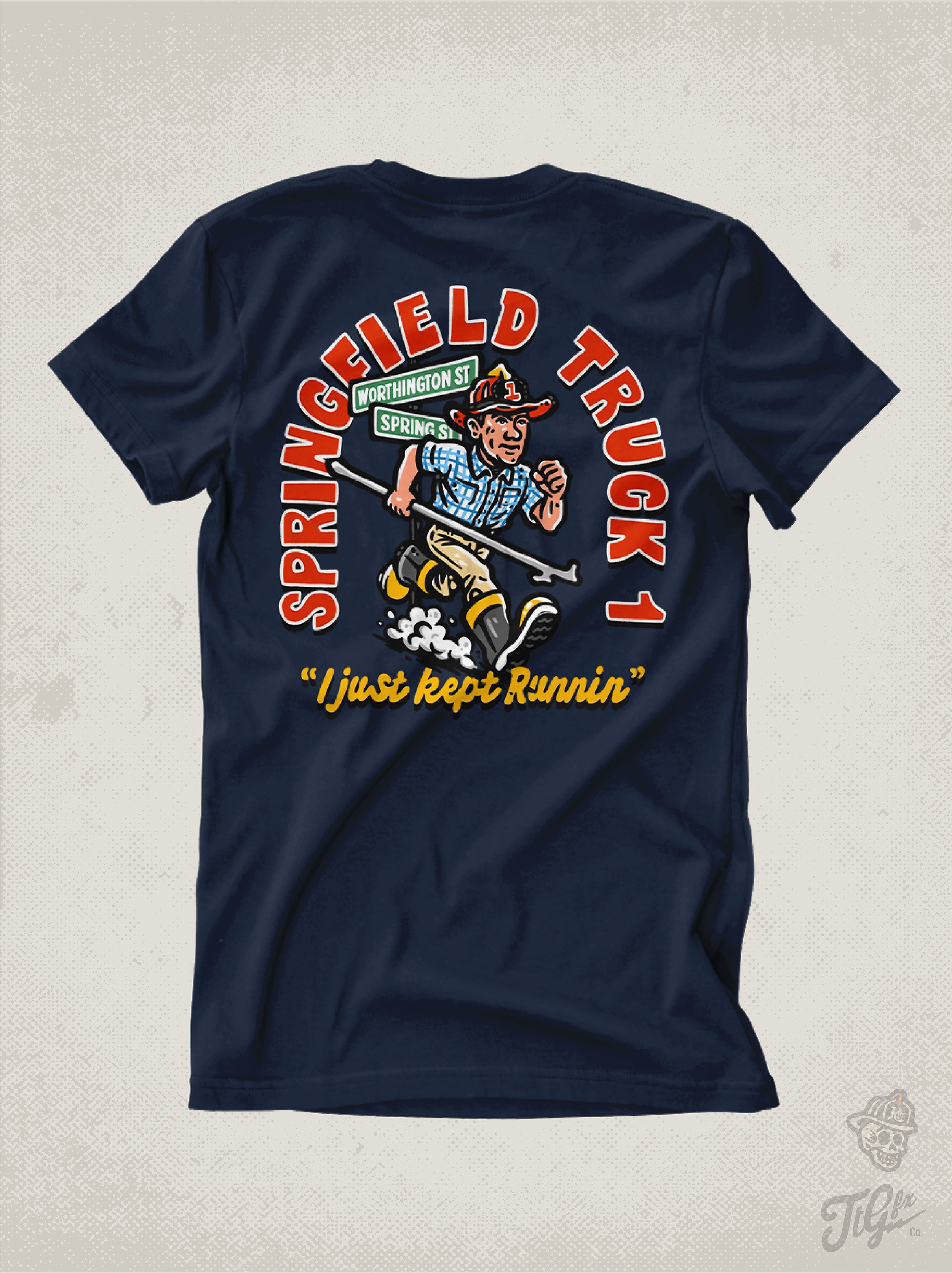 Springfield Fire Truck 1 Tee
