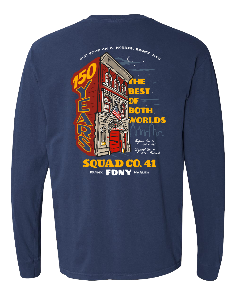 FDNY® Squad Co. 41 150th Anniversary Long Sleeve