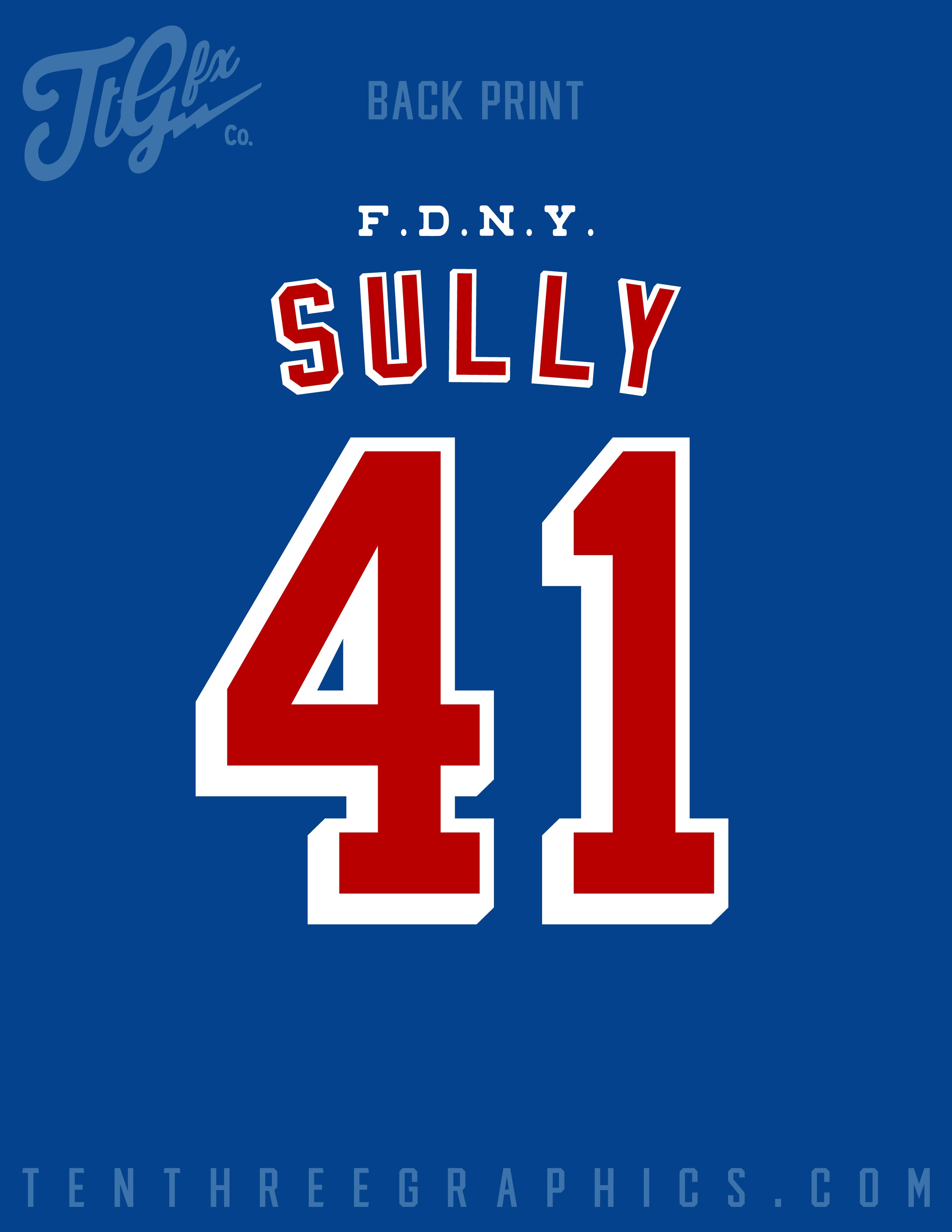 Squad 41 Lt. "Sully" Memorial Tee