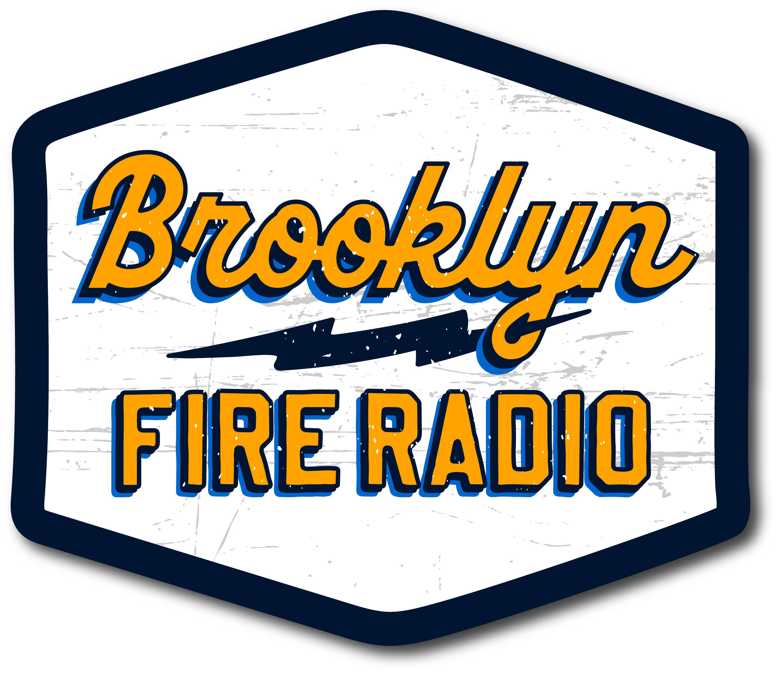 Brooklyn Fire Radio Decal
