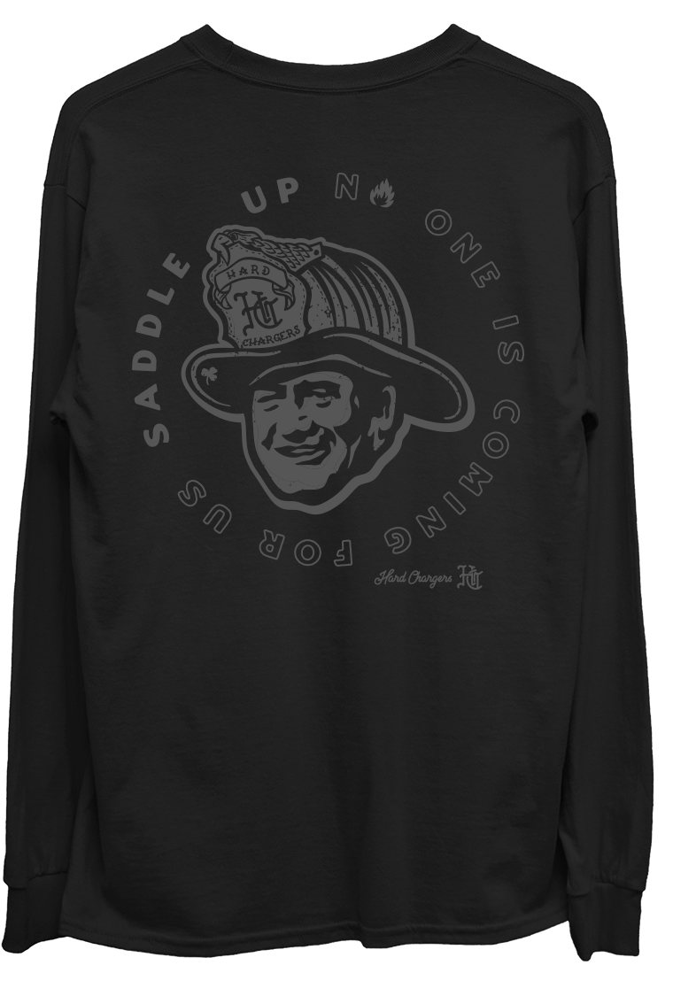 Hard Chargers Saddle Up Blackout Long Sleeve