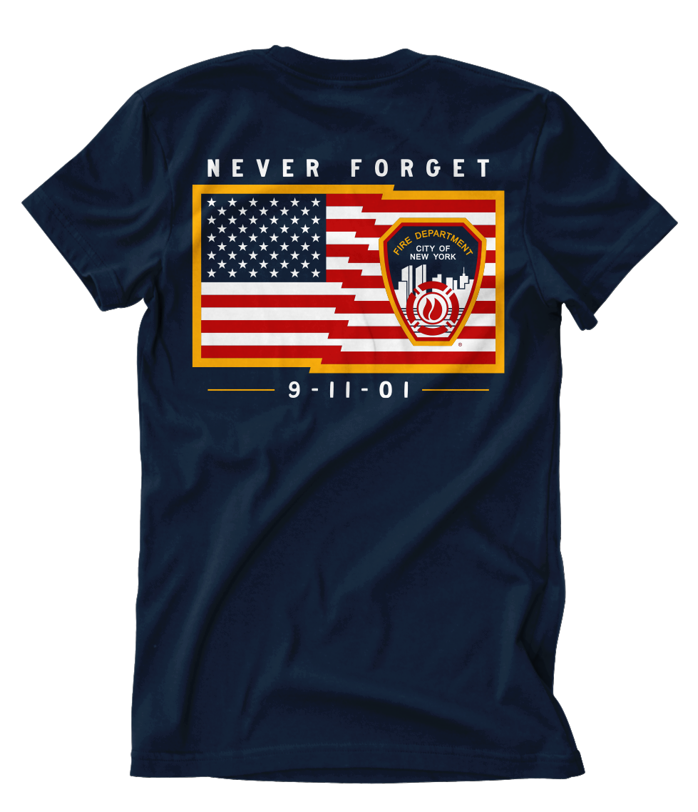 FDNY® Never Forget Flag Tee