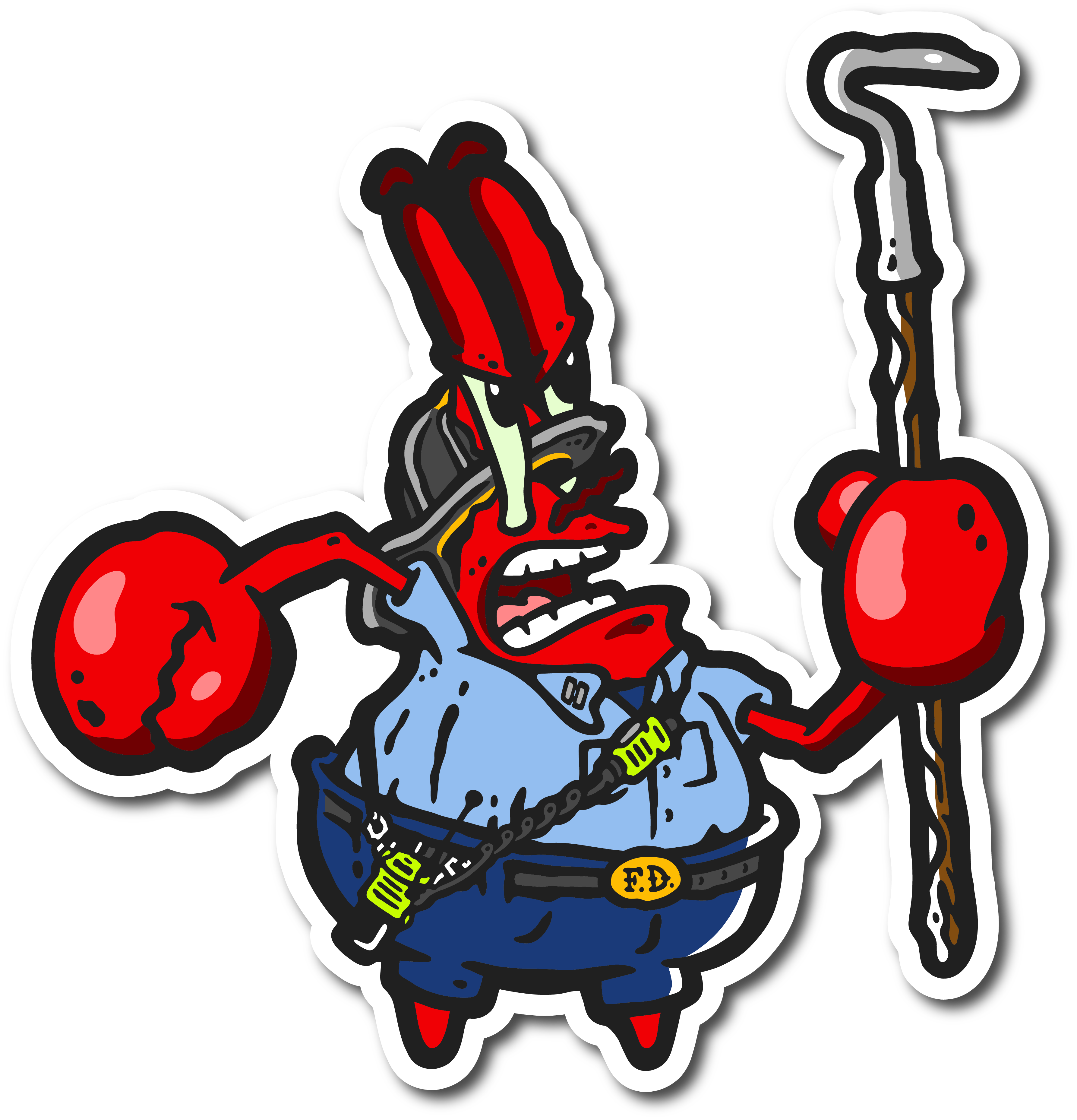 Old Krusty Decal