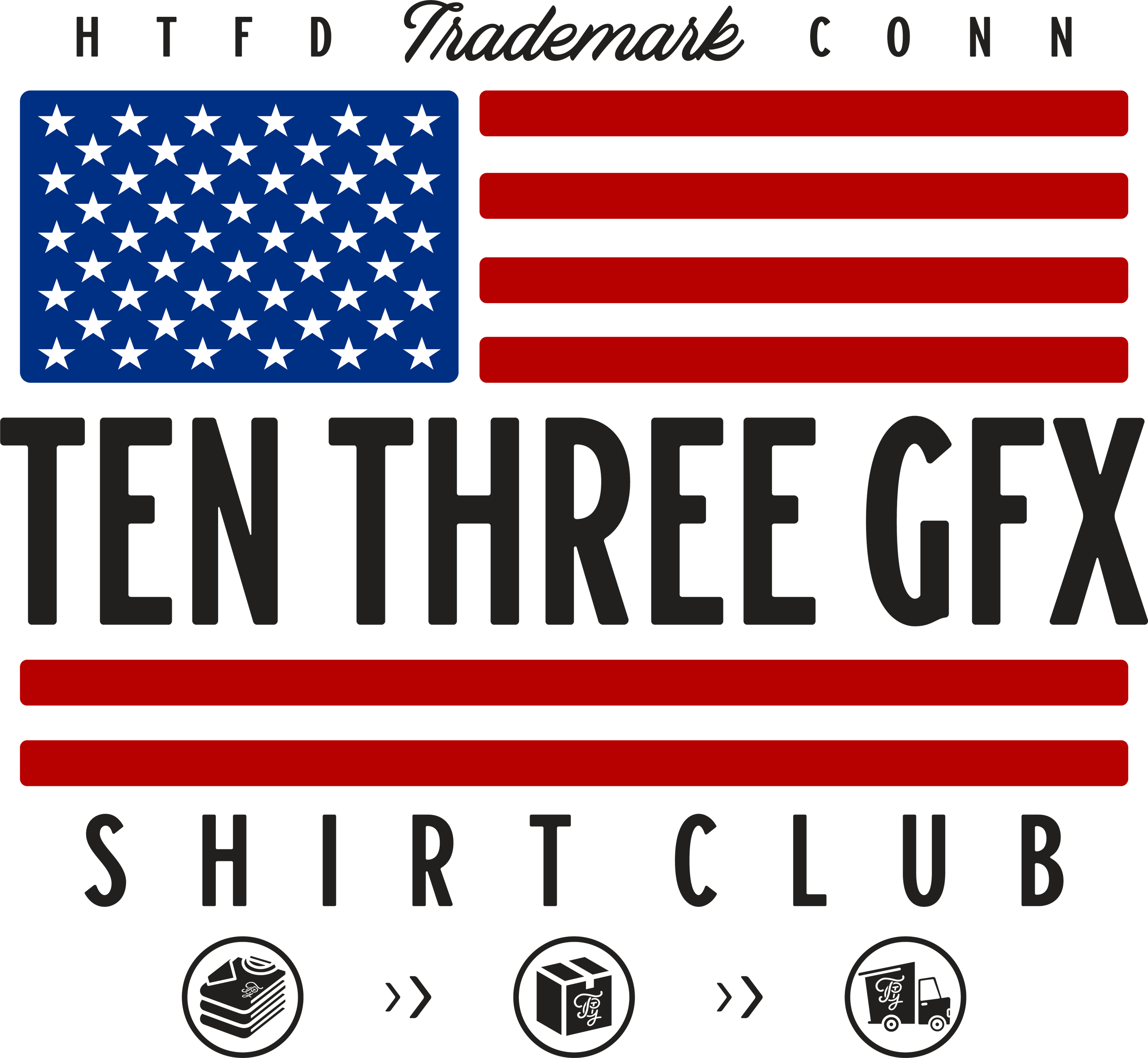 Ten Three GFX Shirt Club - XXL