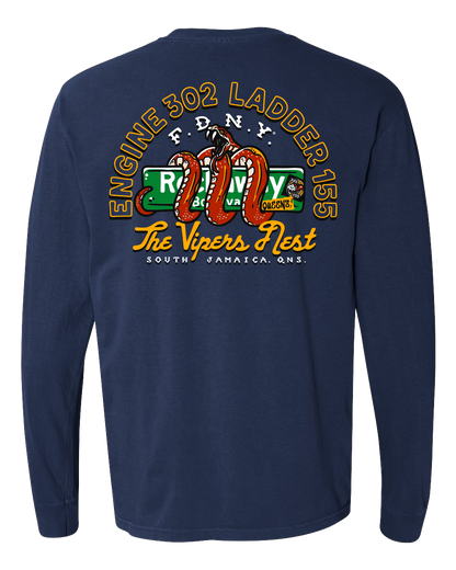 FDNY® E302 L155 Vipers Nest House Long Sleeve