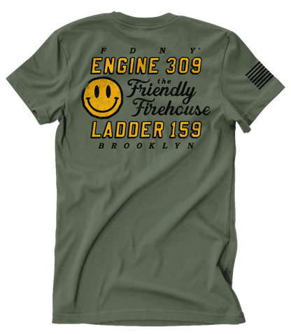 FDNY® E309 L159 Vet Tee