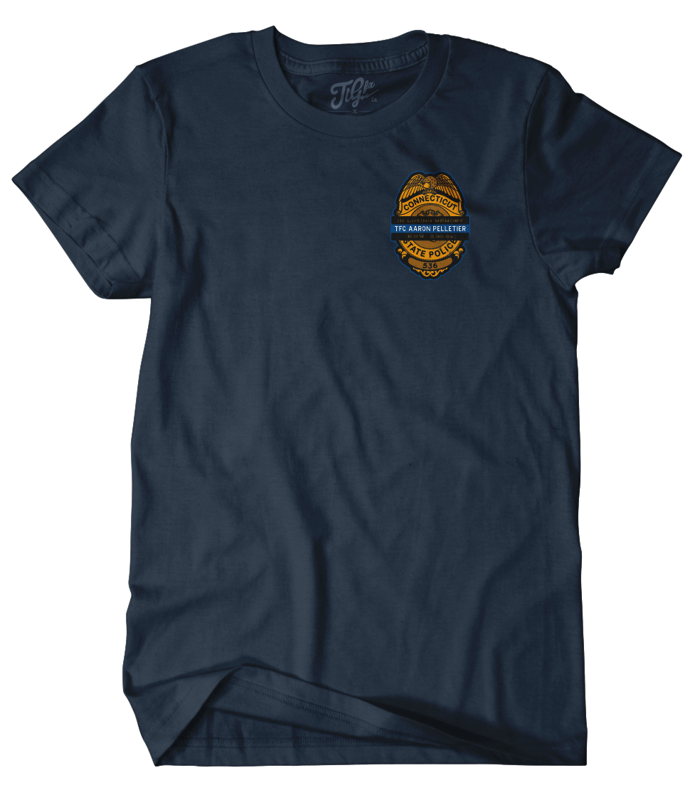 CSP TFC Aaron Pelletier Memorial Tee (Navy)