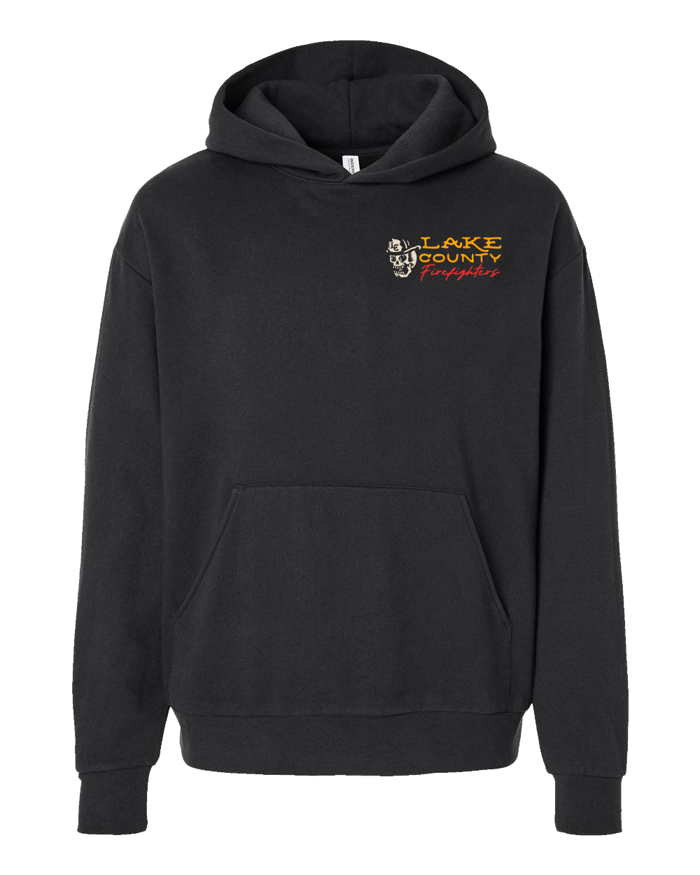 Lake County Firefighters L3990 Bolt Hoodie