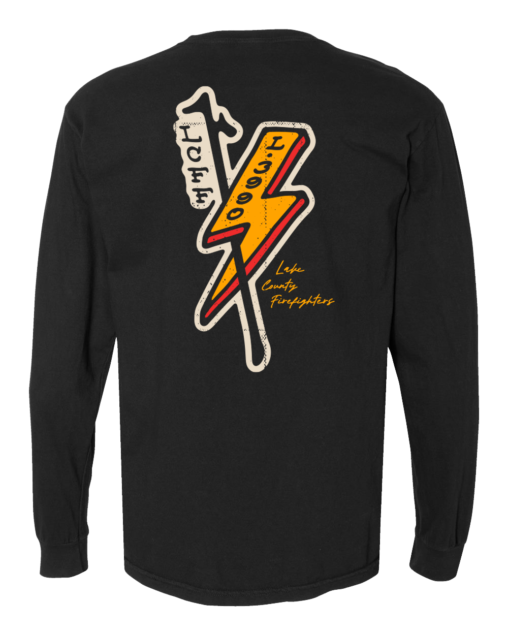 Lake County Firefighters L3990 Bolt Long Sleeve