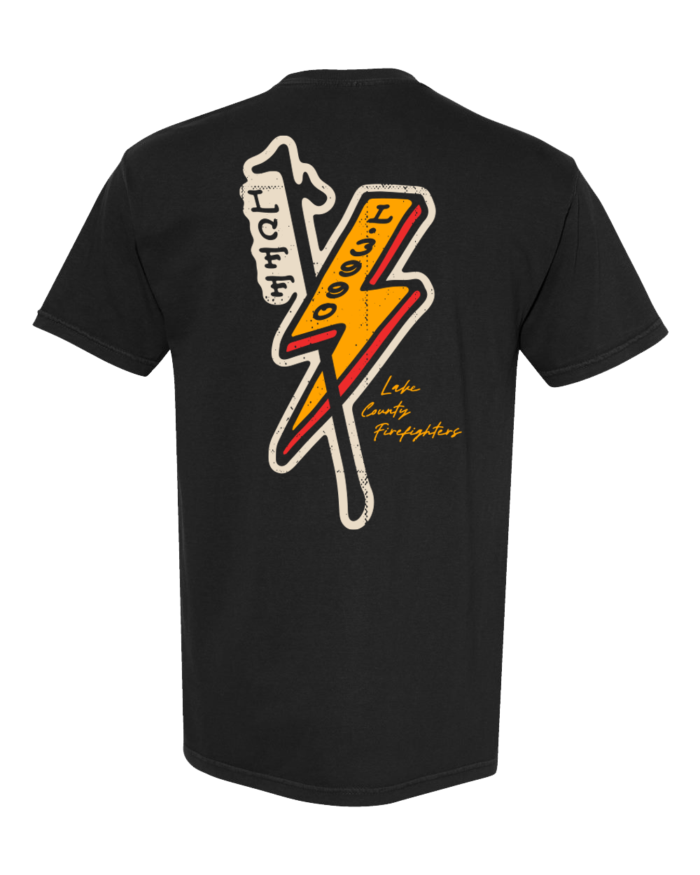 Lake County Firefighters L3990 Bolt Tee