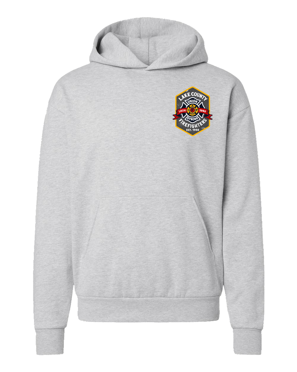Lake County Firefighters L3990 Rebrand Hoodie