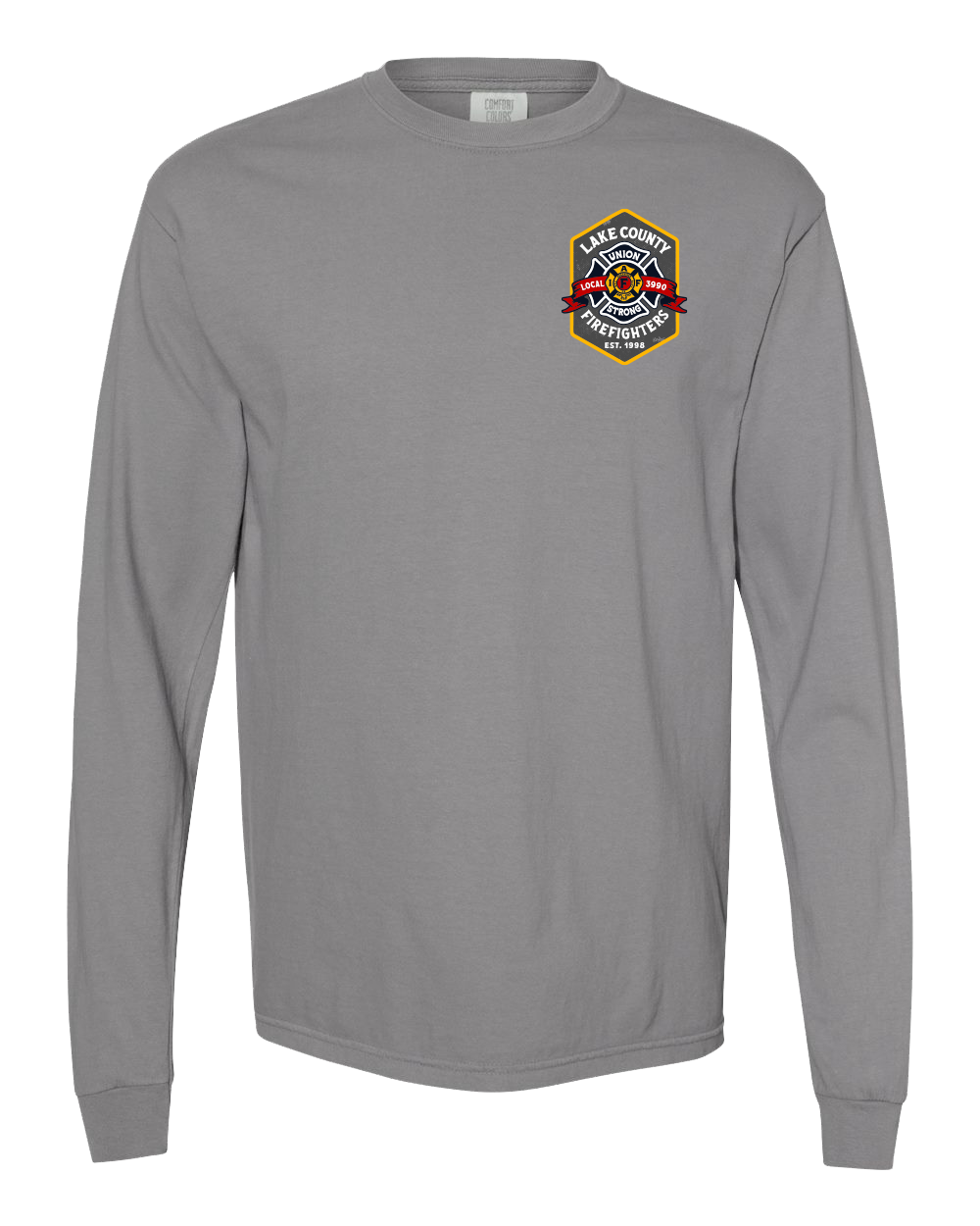 Lake County Firefighters L3990 Rebrand Long Sleeve