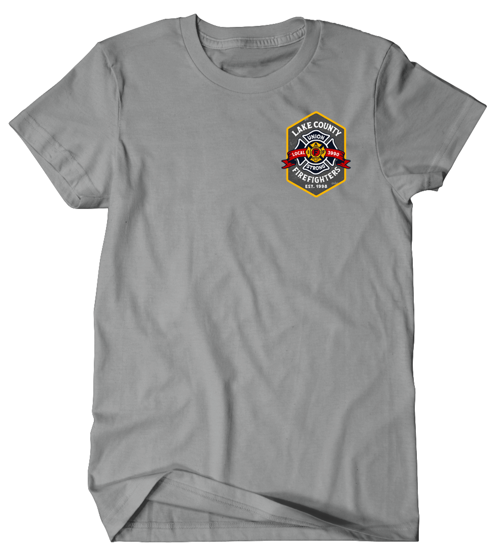Lake County Firefighters L3990 Rebrand Tee