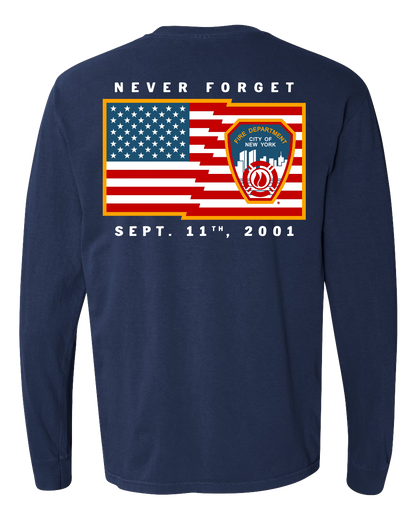 FDNY® 9/11 24th Anniv. Never Forget Long Sleeve