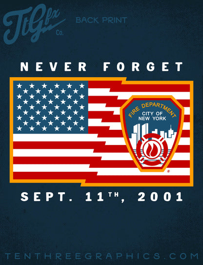 FDNY® 9/11 24th Anniv. Never Forget Tee