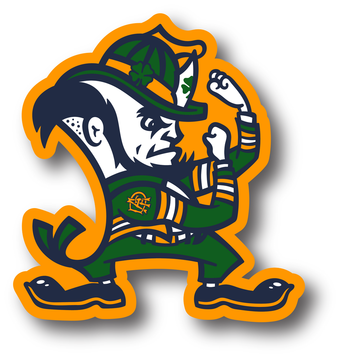 Alhambra Fightin Irish Decal