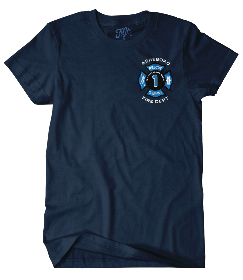 Asheboro Rescue 1 '24 Club Tee