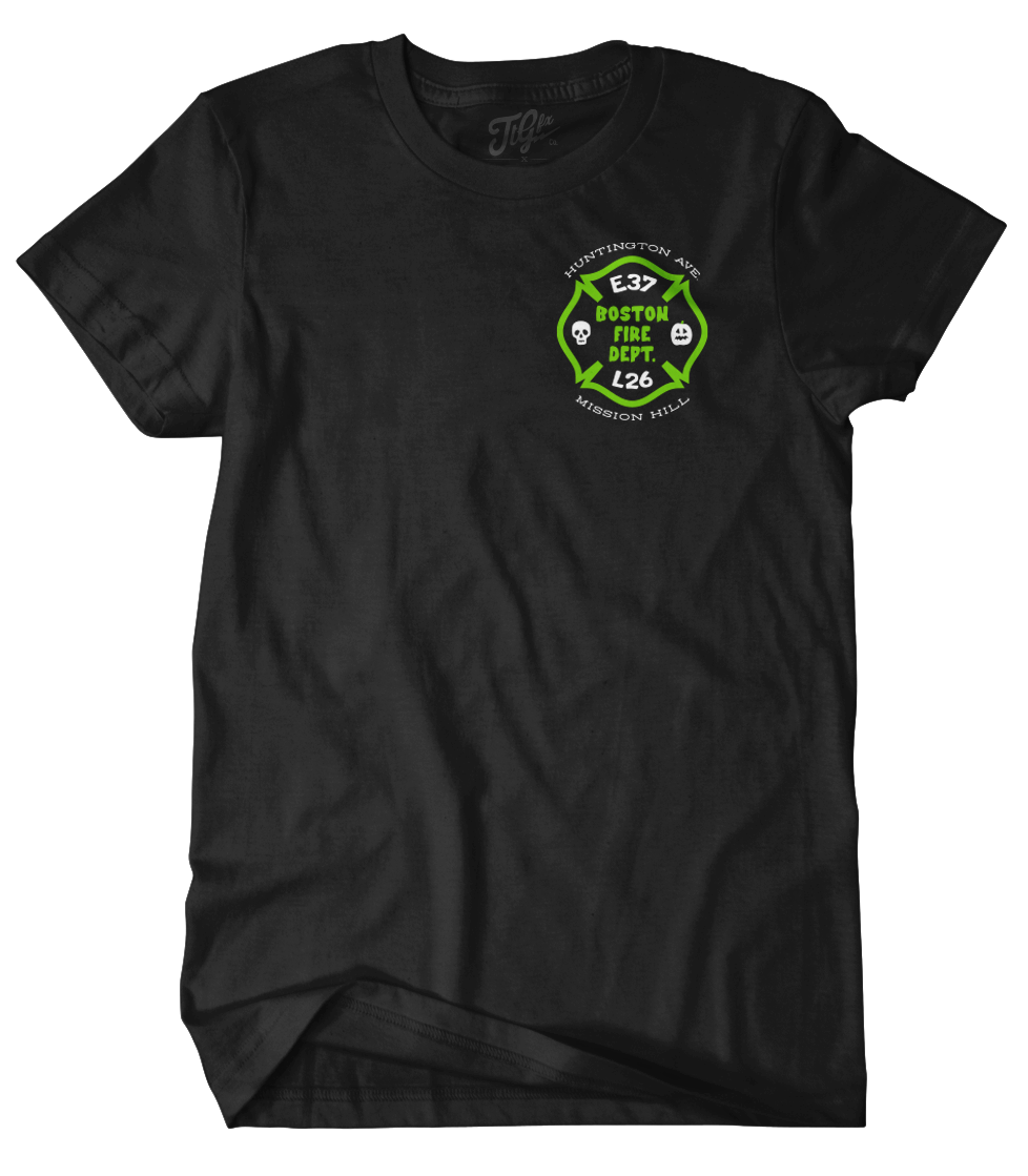 Boston Fire E37 L26 Halloween '24 Club Tee
