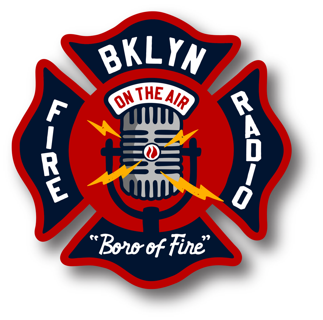 Brooklyn Fire Radio Maltese Decal