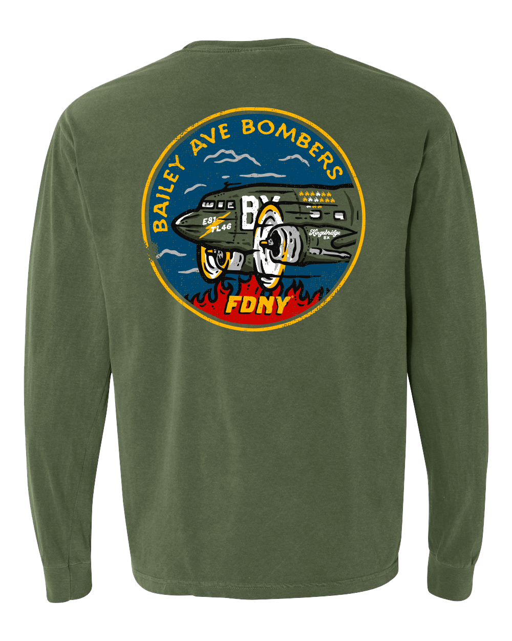 FDNY® E81 L46 "Bomber" Mil-Spec Long Sleeve