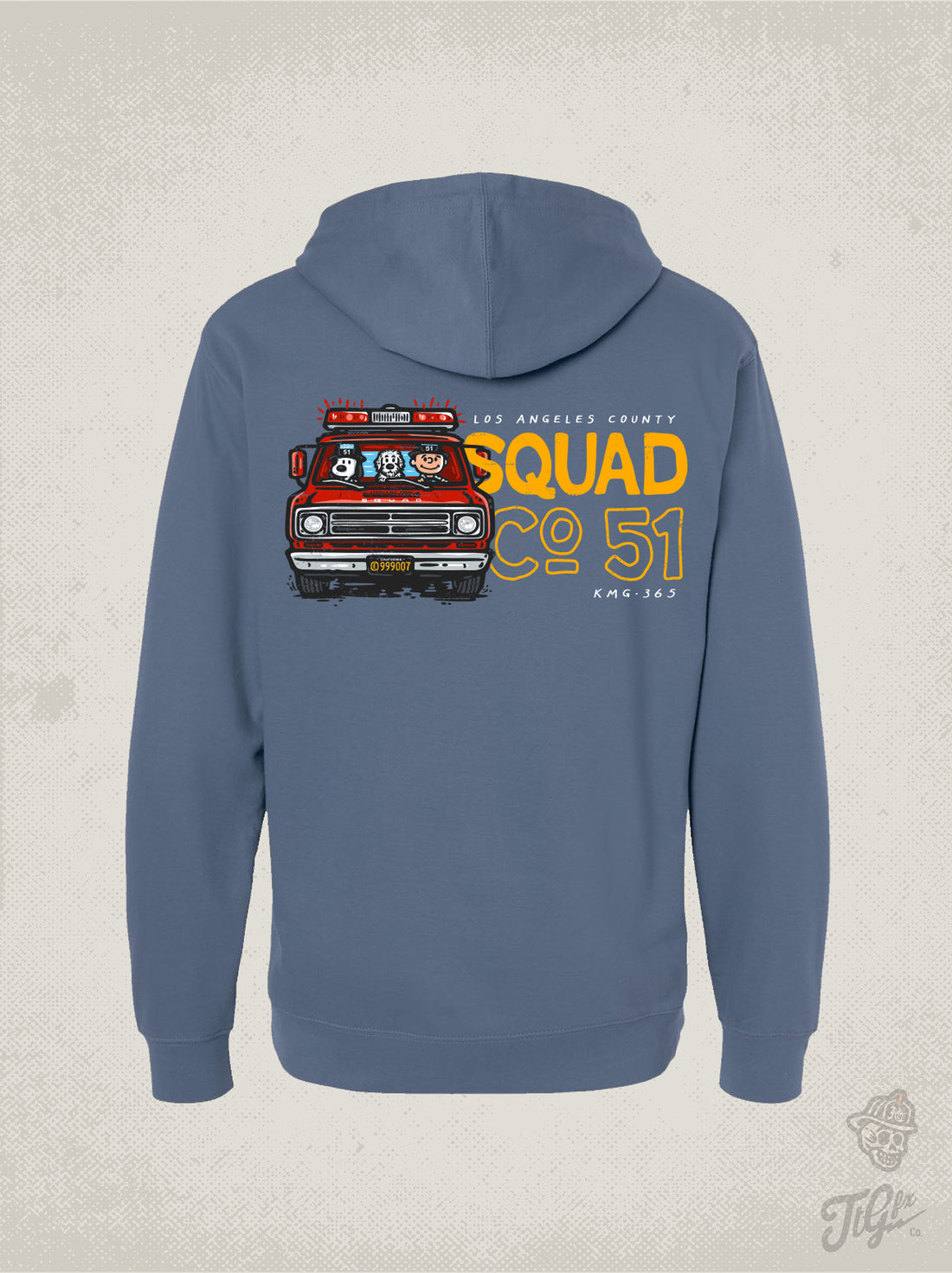 Boot, Chuck &amp; Snoop LA Squad Co. 51 Hoodie
