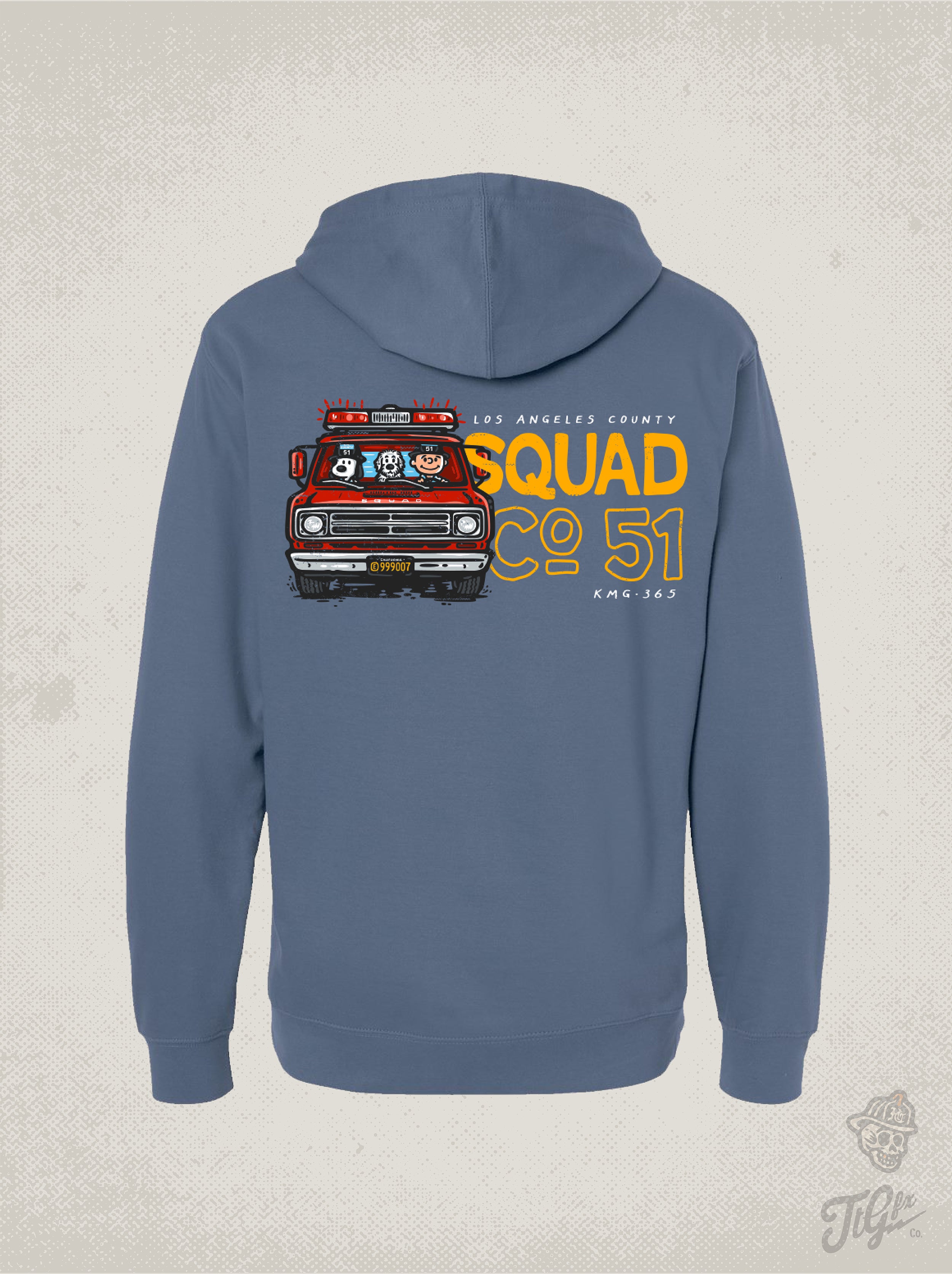 Boot, Chuck & Snoop LA Squad Co. 51 Hoodie