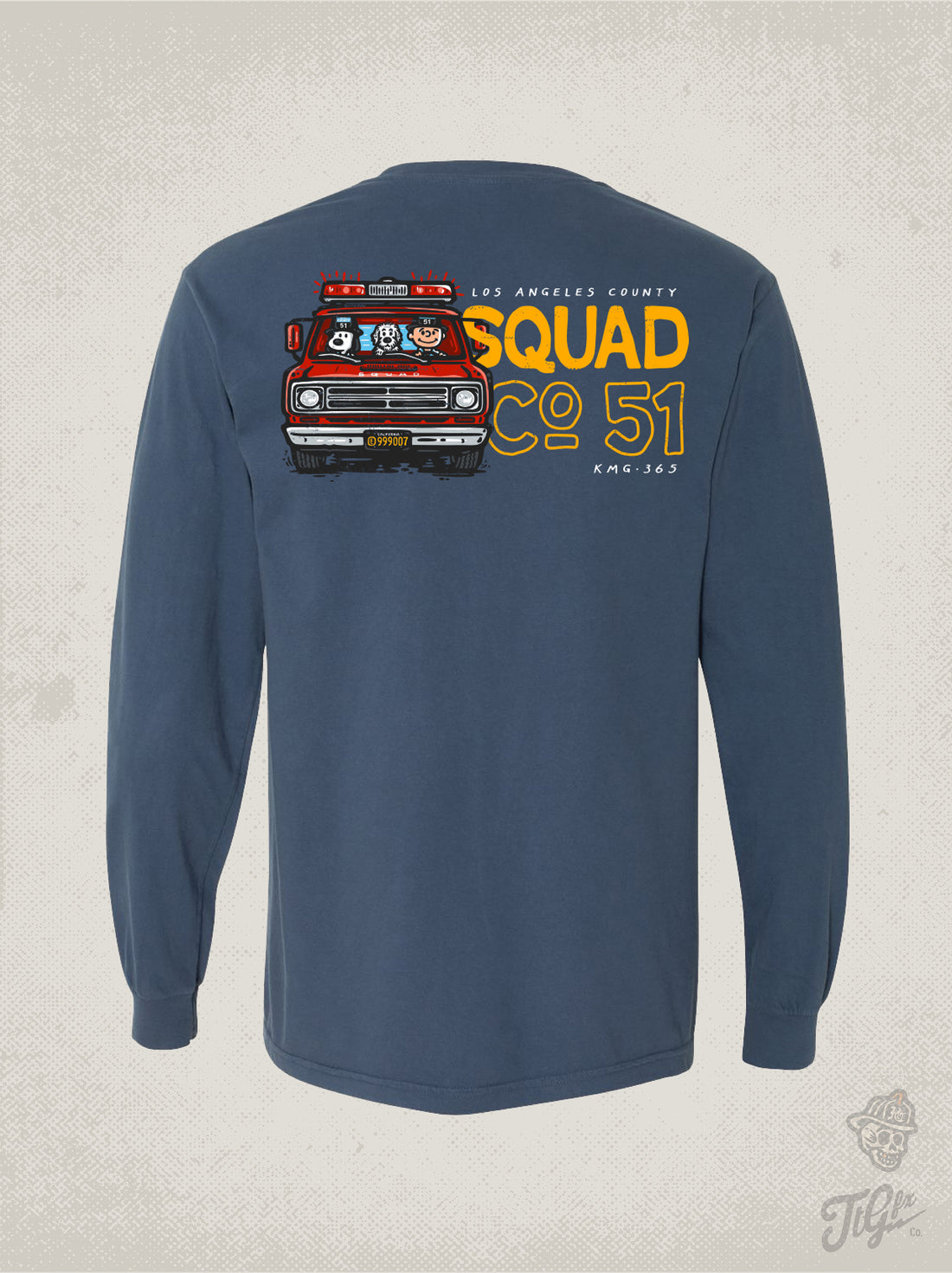 Boot, Chuck &amp; Snoop LA Squad Co. 51 Long Sleeve