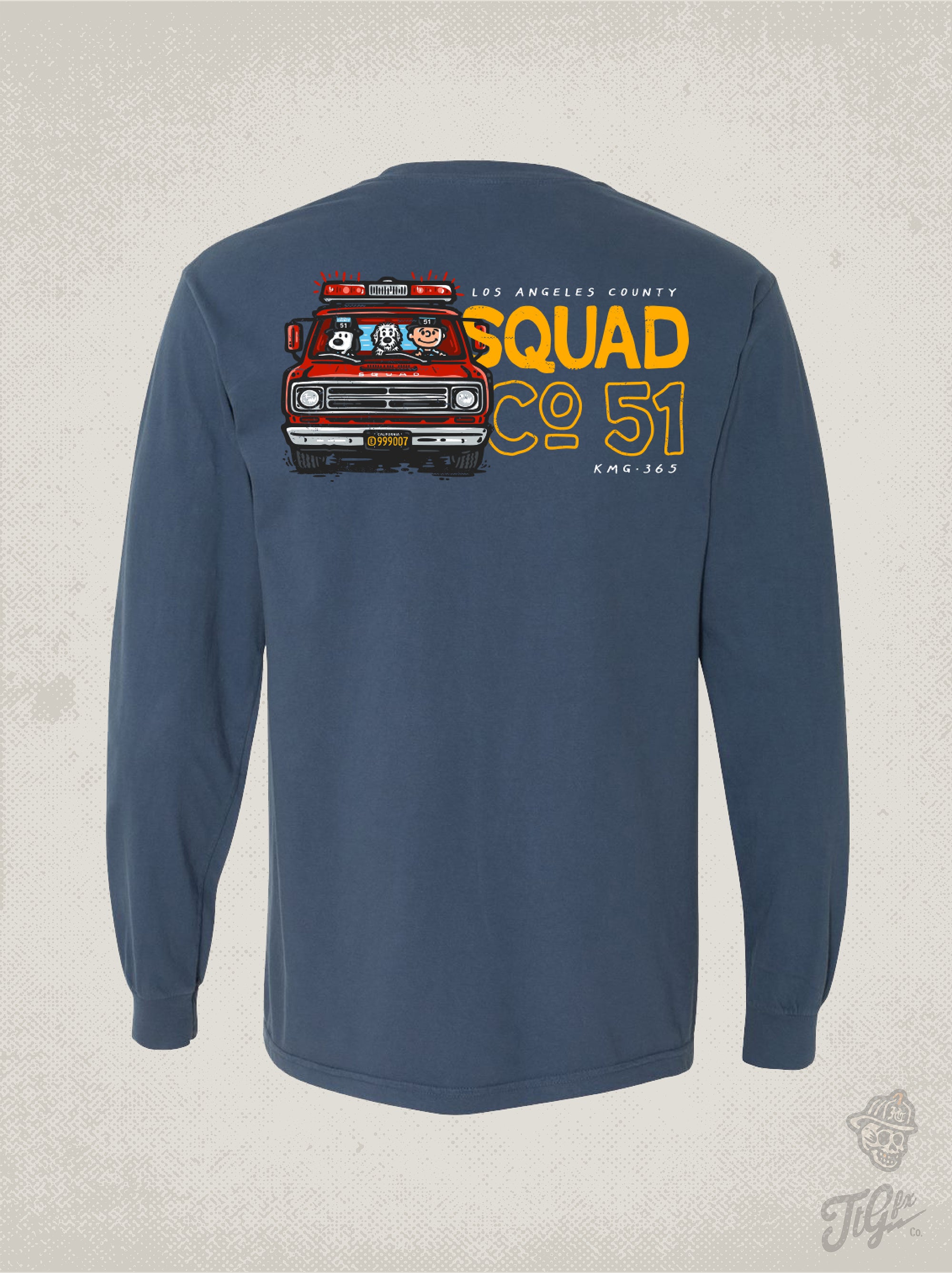 Boot, Chuck & Snoop LA Squad Co. 51 Long Sleeve